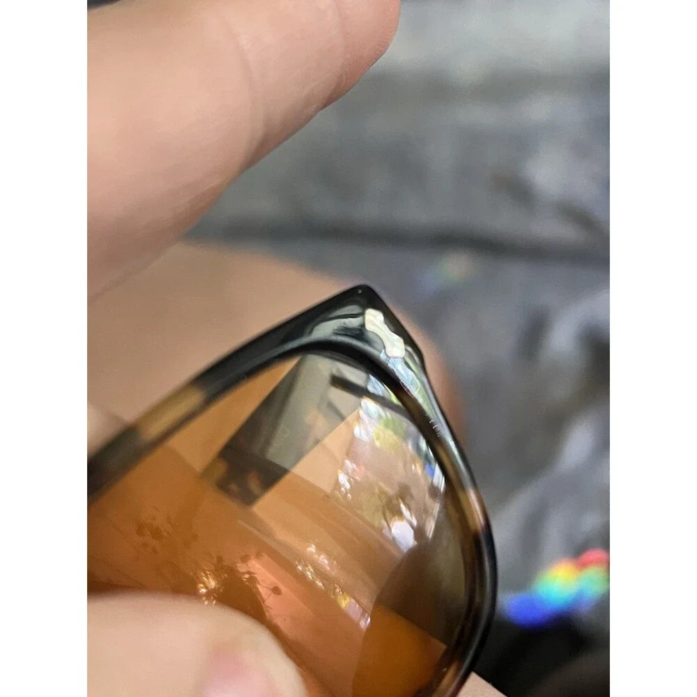(Very Early Addition) Vintage Dita Lucky Seven Handmade Tortoise, Sunglasses